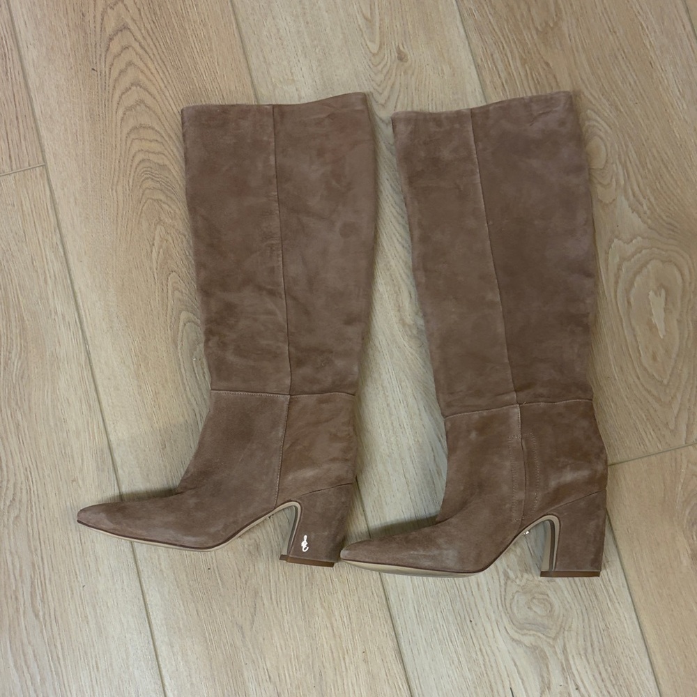 Sam Edelman Tan Heeled Boots